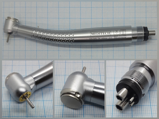 Наконечник турбинный кнопочный GS-MS TK-98M4 LED 5  (MEDITECH)